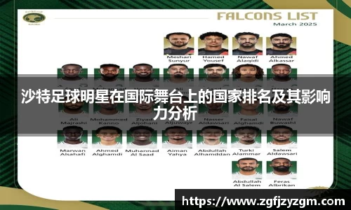沙特足球明星在国际舞台上的国家排名及其影响力分析