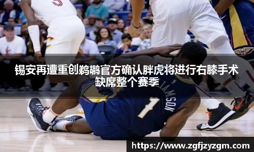 锡安再遭重创鹈鹕官方确认胖虎将进行右膝手术缺席整个赛季